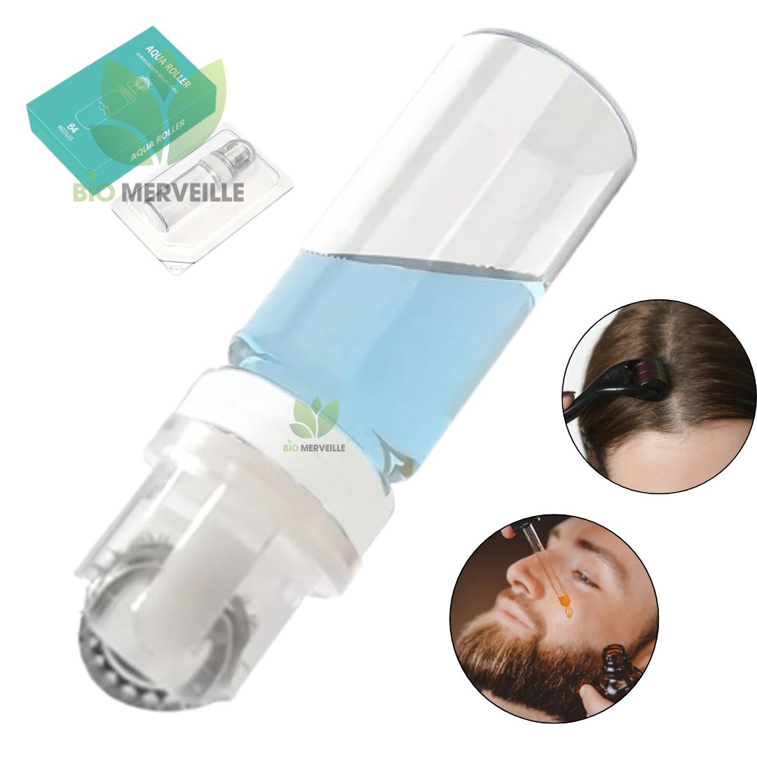 Derma Roller avec Réservoir – Soin Microneedling