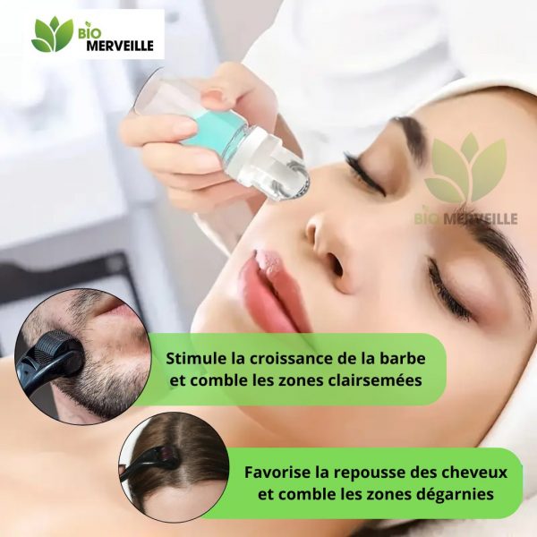 Dermaroller avec Réservoir - Microneedling